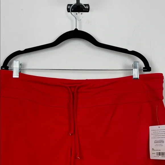 Athleta Fun In The Sun Drawstring Waist 2 Pocket Red Women's XL Swim Shorts - Picture 3 of 8